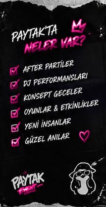 Paytak Event atmosferi